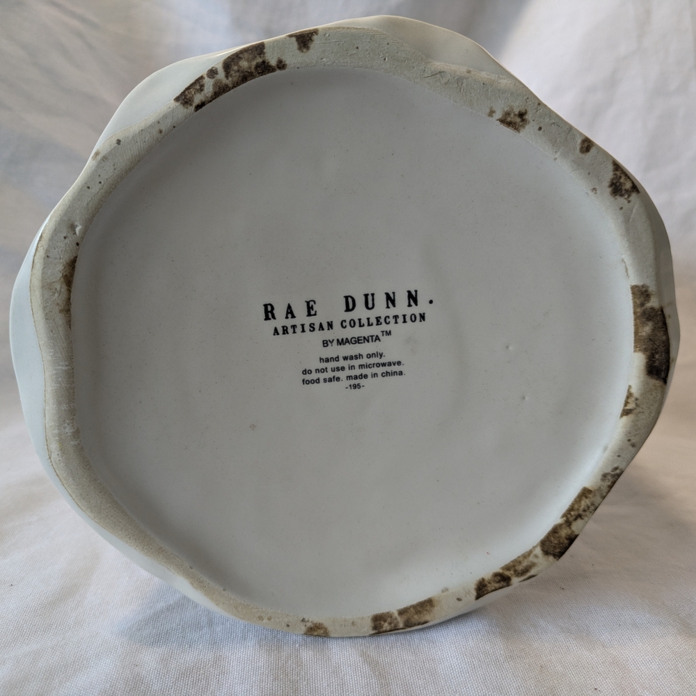 Rae Dunn Artisan Collection White Base - Picture 4 of 6